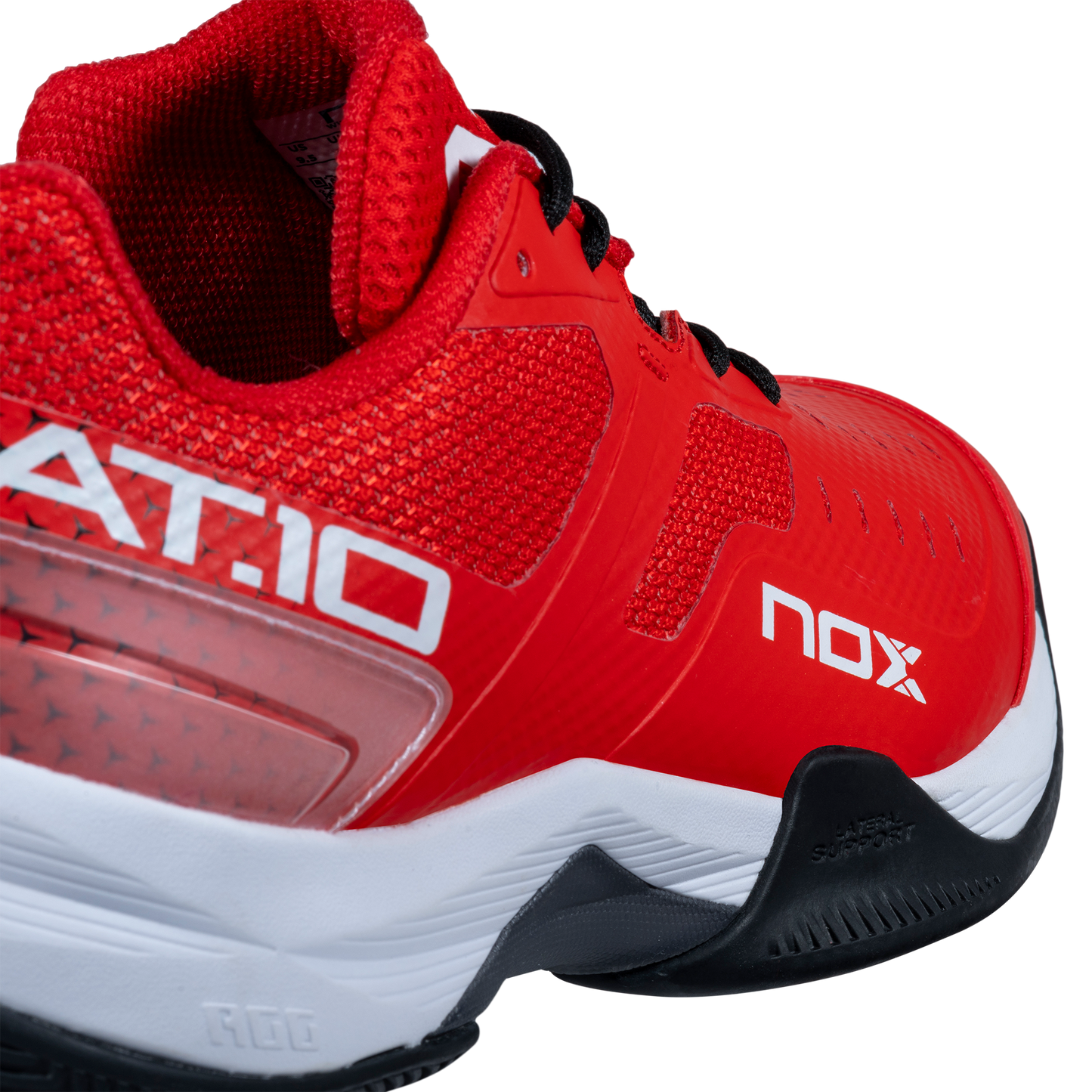 SHOES NOX AT10 FIERY RED/BLACK