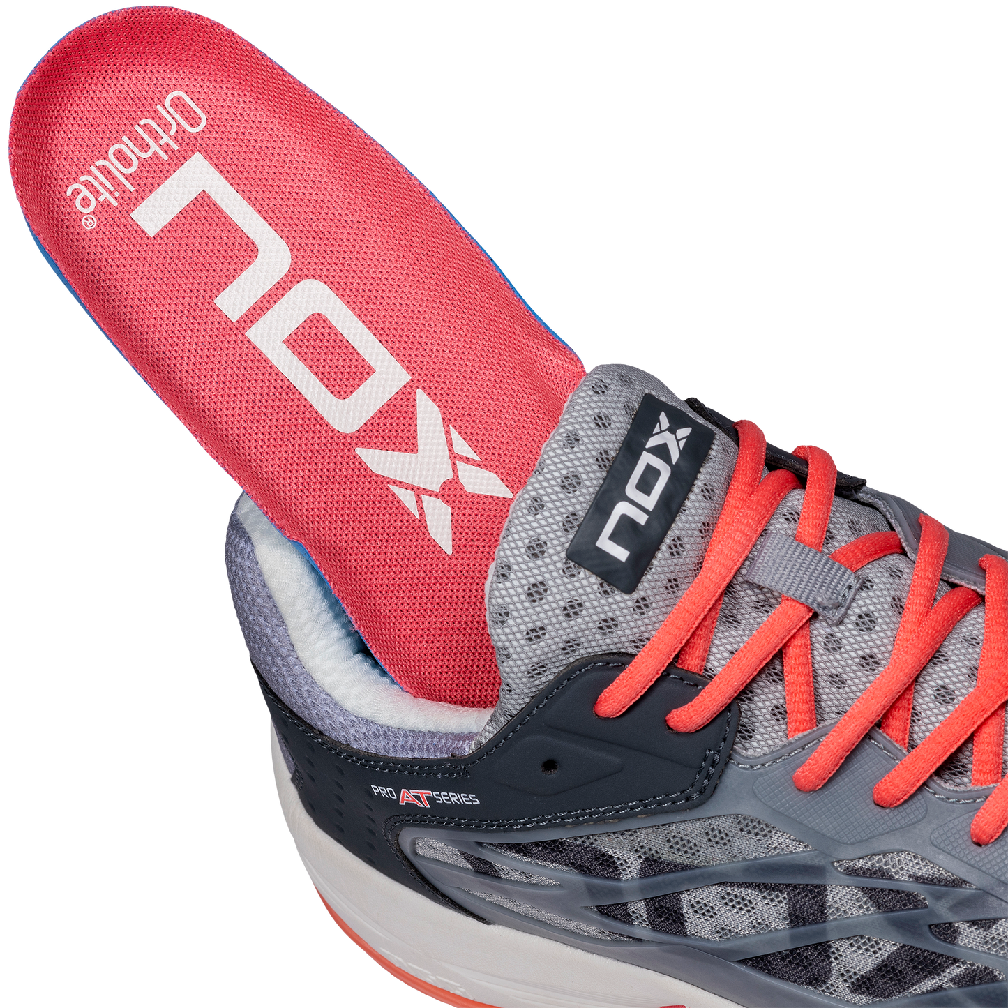 SHOES AT10 LUX COOLGREY/GEORGIA PEACH