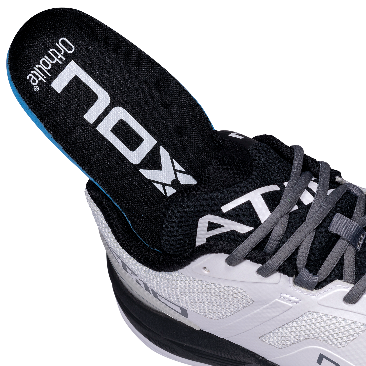 SHOES NOX AT10 WHITE/BLACK