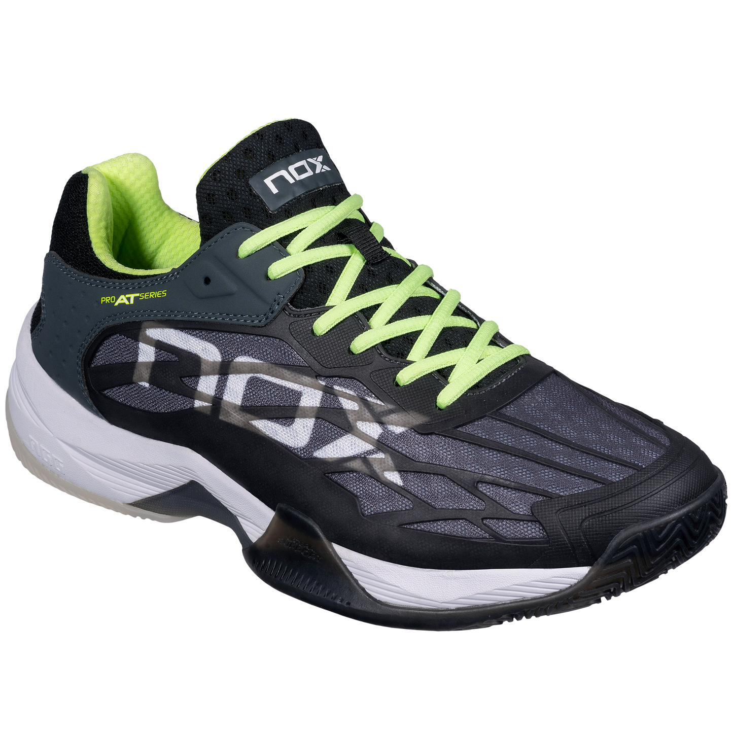 PADEL SHOES NOX AT10 LUX BLACK SHARP GREEN