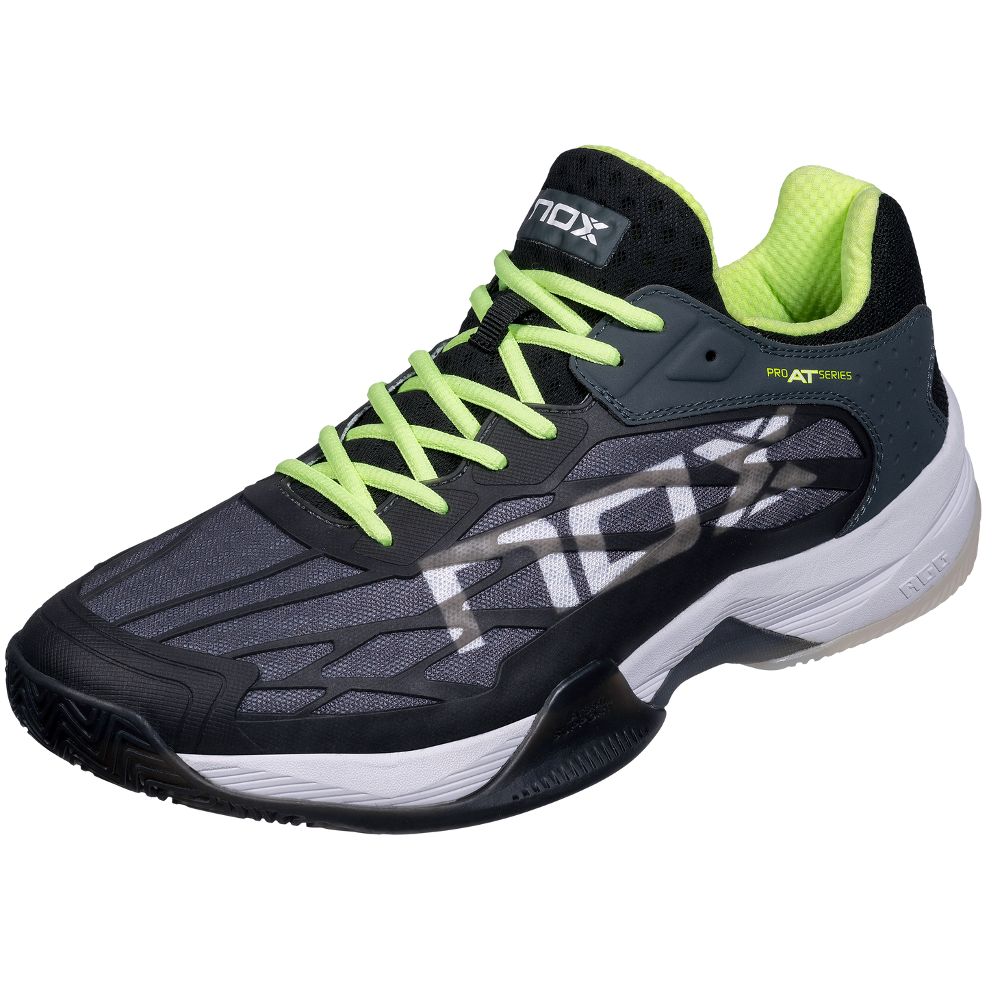 PADEL SHOES NOX AT10 LUX BLACK SHARP GREEN