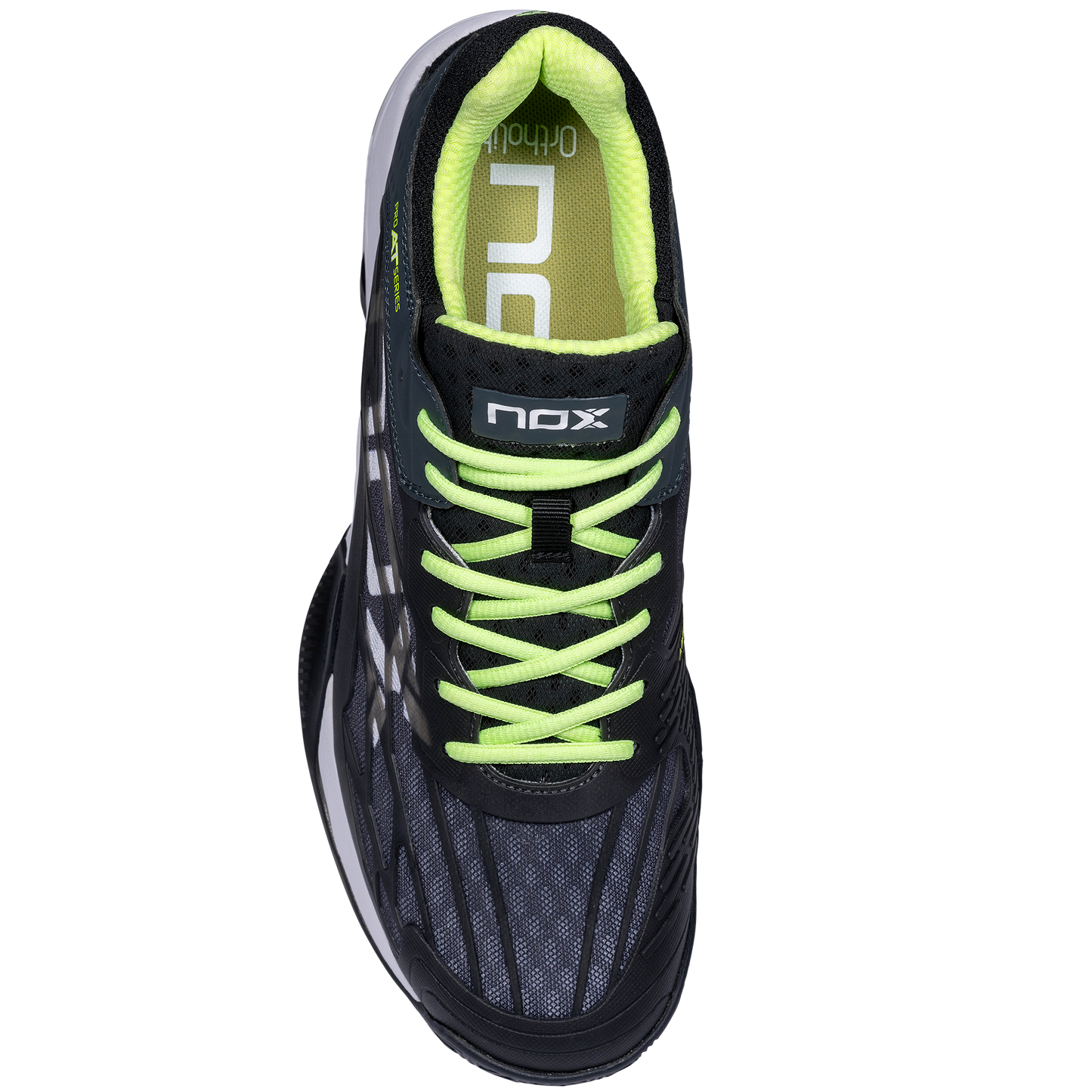 PADEL SHOES NOX AT10 LUX BLACK SHARP GREEN