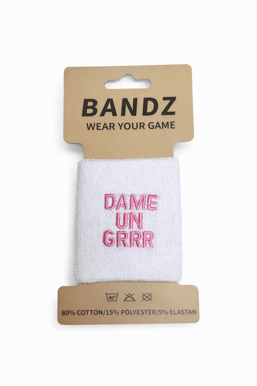 Manșeta Bandz Padel Negru/Padelholic